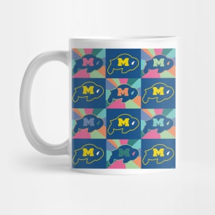 Milby Pop Art Grid Mod 2 Mug